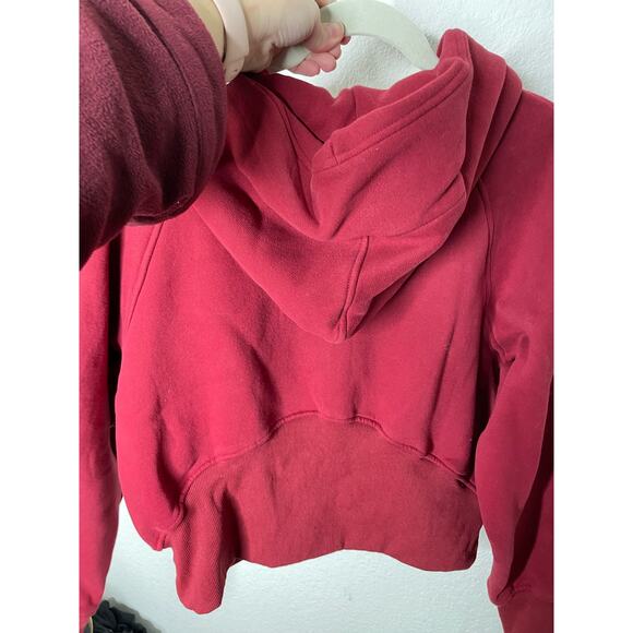 Amazon WYNNQUE Quarter Zip Pullover Crop Hoodie Long Sleeve Fleece Sweatshirt - Picture 6 of 6